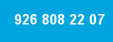 926 808 22 07